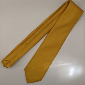 Inspire - Solid Yellow Men's Neck Tie